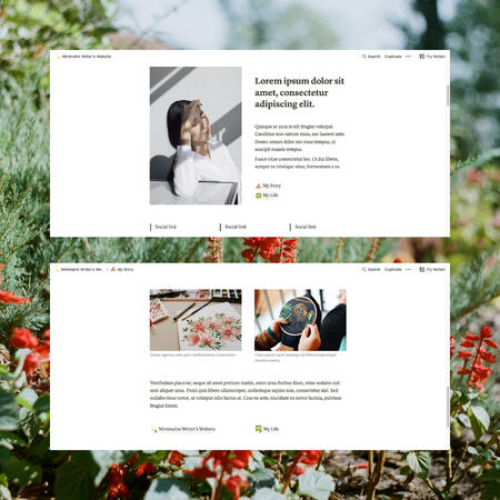 No-Code Notion Website Templates 🛒 $0+